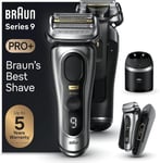 Braun Series 9 Electric Shaver for Men, 4+1 ProHead with ProLift Precision Tri