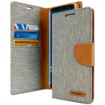 huawei Canvas Diary Huawei Mate 20 Pro Wallet Case Grey
