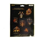 Hunger Games Catching Fire Sticker Set (paket Med 8) One Size Sv