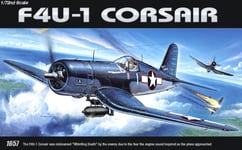 Academy 1/72 U.S. Navy Fighter F4U-1 Corsair