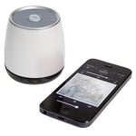 Groov-e GV-SP162-PL Boom Wireless Bluetooth Speaker with Built-In Mic and Speakerphone - Pearl White