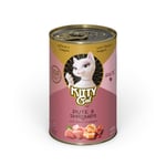 Kitty Cat Adult Pate 6 x 400 g - Kalkon & räkor