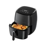 KAFF AF7L-2M Airfryer Pemium Black Finish Smart Cook System with 7 pre-set functions, Air Fry, Max Crisp, Roast, Bake