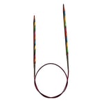 KnitPro 60 cm x 3.75 mm Symfonie Fixed Circular Needles, Multi-Color