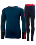 Helly Hansen Lifa Merino Midweight Set JR Deep Dive (Storlek 140)