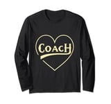 Coach Definition Tshirt Coach Tee For Men Funny Coach Long Sleeve T-Shirt