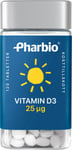 Pharbio vitamin d3 25?g 120 st