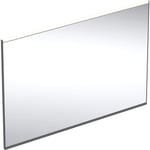 Geberit Option Plus Square spegel med belysning, dimbar, imfri, 105x70 cm, svart