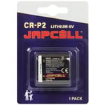 Japcell CR-P2 6V batteri för bl.a. beröringsfria armaturer 1 st.