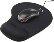 New Horrizon Mouse Mat BLACK ANTI-SLIP COMFORT MOUSE PAD MAT