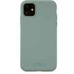 iPhone 11 Holdit Soft Touch Skal Silikon - Moss Green