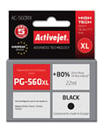ActiveJet Couleur AC-560RX (REEMPLAZO Canon PG-560XL – Supreme – 22 ML – Negra)