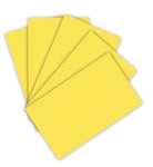 folia 6312 Lot de 50 feuilles de papier de couleur jaune citron Format A3 130 g/m²