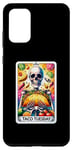 Galaxy S20+ Funny Tarot Card Taco Tuesday Oh Yeah Skeleton Tacos Foodie Case
