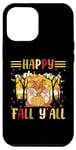 iPhone 14 Plus Happy Fall Y'all Gnome Autumn Gnomes Pumpkin Spice Season Case