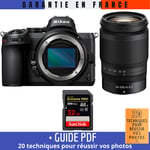 Nikon Z5 + Z 24-200mm f/4-6.3 VR + 1 SanDisk 32GB Extreme PRO UHS-II SDXC 300 MB/s + Guide PDF ""20 TECHNIQUES POUR RÉUSSIR VOS PHOTOS