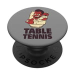 Ping Pong Power Raquette de tennis de table PopSockets PopGrip Interchangeable