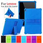 Soft Silicone Stand Tablet Case Shockproof For 10.1 In Lenovo Tab M10 Tb-x605f
