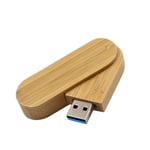 QWERBAM Rotation Wooden Usb Flash Drive 4G 8GB 16GB Flash Usb Stick Memory Stick 32GB 64GB Pen Drives U Disk Pen Drive USB 3.0 High Speed (Capacity : 32GB, Color : M2 CARBONIZED BAMBOO)