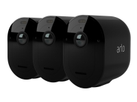 Arlo Pro 5 2K Spotlight trådlös övervakningskamera utomhus, 3 kameror svart, IP-säkerhetskamera, Inomhus & utomhus, Kabel & Trådlös, Innertak/vägg, Vit, 2688 x 1520 pixlar