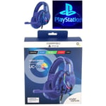 Casque Gamer UC-50 LED RGB PlayStation PS4 Camouflage Bleu - Under Control