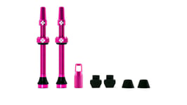 Muc-Off MUC-OFF Tubeless Valve Kit 60 mm Rosa