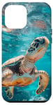 Coque pour iPhone 15 Pro Max Tortue de mer Design Tortues de plage PC