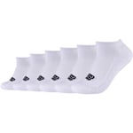 Skechers Strumpor 2PPK Basic Cushioned Sneaker Socks Vit dam