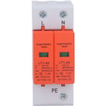 Ej.life - Protecteur de surtension ac 2P ignifuge 36mm Rail Installation dispositif de protection parafoudre 420V