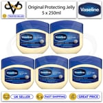 5 x Vaseline Original Petroleum Jelly 250ml For All Types Of Skin