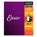 Elixir PBL Nanoweb Phosphor Bronze 12-53