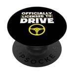 New Driver 2024 Teen Driver's License Licensed To Drive PopSockets Swappable PopGrip