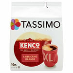 Tassimo Kenco Americano Grande Coffee Pods (Pack of 5, 80 pods in total, 80 ser