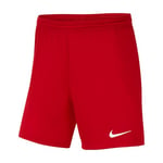 Nike Homme Mid Thigh Length Short Dri-Fit Park 3, Rouge/Blanc, BV6860-657, 2XL
