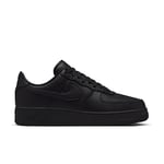 Nike Men's Air Force 1 '07 Fresh Sneaker, Black Anthracite Black, 5.5 UK