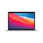 MacBook Air 13-tommer Apple M1 med 8-kjerners CPU, 7-kjerners GPU / 8 GB / 256 GB SSD / Sølv - Svensk