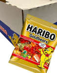 24 Påsar Haribo Goldbears / Gummibjörnar - Hel Låda