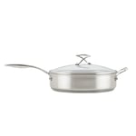 Sauté Pan Stainless Steel Dishwasher Safe Non Stick Cookware - 30 cm