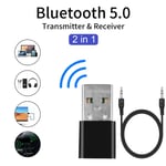 Bluetooth 5.0 Adapter Usb Transmitter Music Audio Receiver