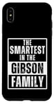 iPhone XS Max Smartest in the Gibson Family Name Case