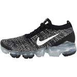Nike W Air Vapormax Flyknit 3, Women’s Track & Field Shoes, Multicolour (Black/White/Metallic Silver 1), 8.5 UK (43 EU)