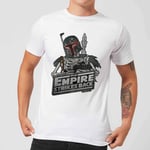 Star Wars Boba Fett Skeleton Men's T-Shirt - White - XXL - White