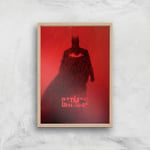 The Batman Poster Giclee Art Print - A3 - Wooden Frame