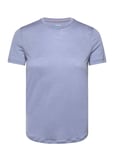 Women Merino 125 Cool-Lite™ Sphere Iii Ss Tee Sport T-shirts & Tops Short-sleeved Blue Icebreaker
