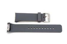 vhbw bracelet L compatible avec Samsung Galaxy SM-R720 Smart Watch montre connectée - 12.5cm + 8.5cm silicone gris
