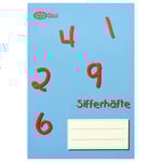 Räknehäfte Sifferhäfte 16 Blad Blå A5 70g