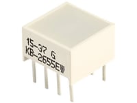 Kingbright Kb-2655Ew Led-Søjlediagram 4X Rød (L X B X H) 9.94 X 9.94 X 6.12 Mm