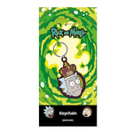 Rick And Morty King Of Shit Gummiring En Storlek Grön/Grå/ Green/Grey/Yellow One Size