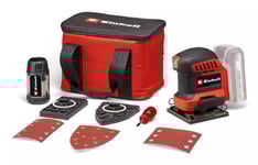 Einhell Te-Os 18/113 3X Li, Svart, Röd, Batteri, 18 V, 1,04 Kg, 101 X 113 Mm, 272 Mm - Solo