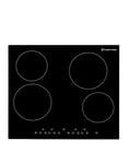 Russell Hobbs RH60EH412B Black Glass Electric Hob